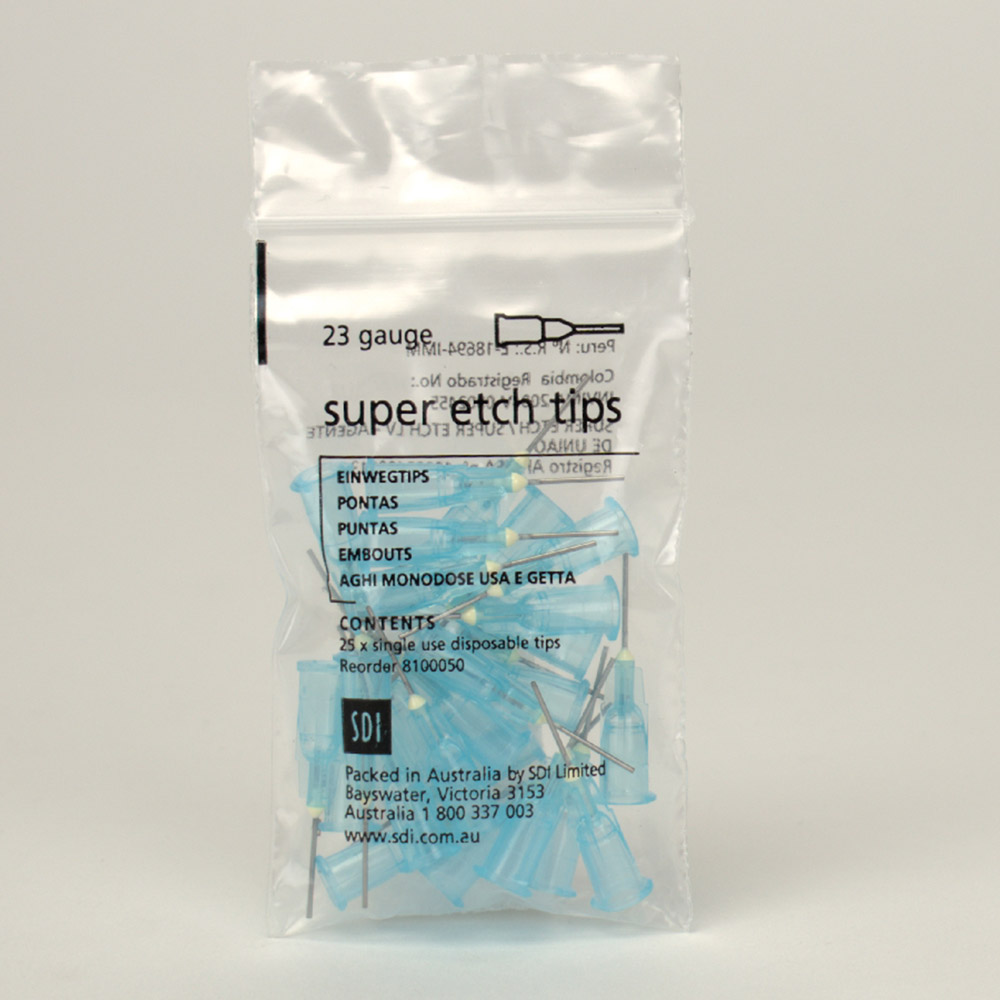 Engangstip til Super Etch, 25 stk.