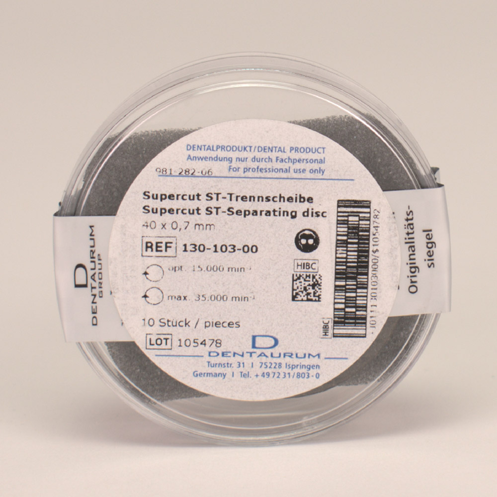 Skæreskiver Supercut ST, 10 stk.