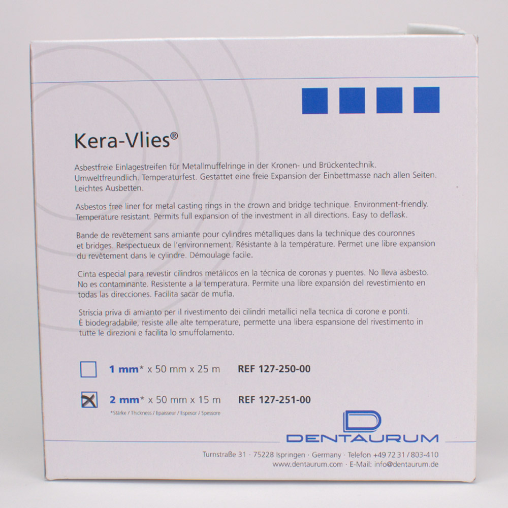 Kera-Vlies 50 x 2,00 mm, 15 m