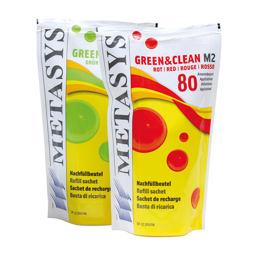 Green&Clean M2, 2 x 500 ml poser refillpakke