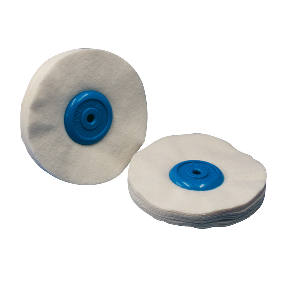 Flannelsvamp med plastkerne ø 100 mm, stk.