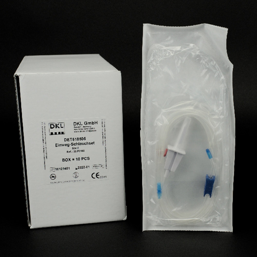 Engangsslangesæt sterilt, 10 stk.