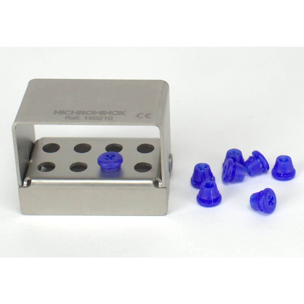 Boreholder Plug'In 8 huller blå, stk.