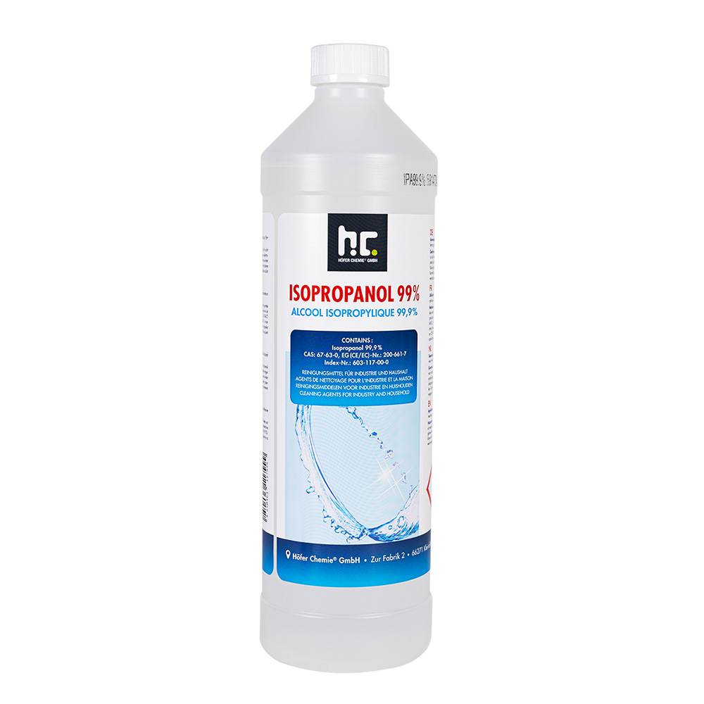 Isopropanol 99,9 % 1L flaske