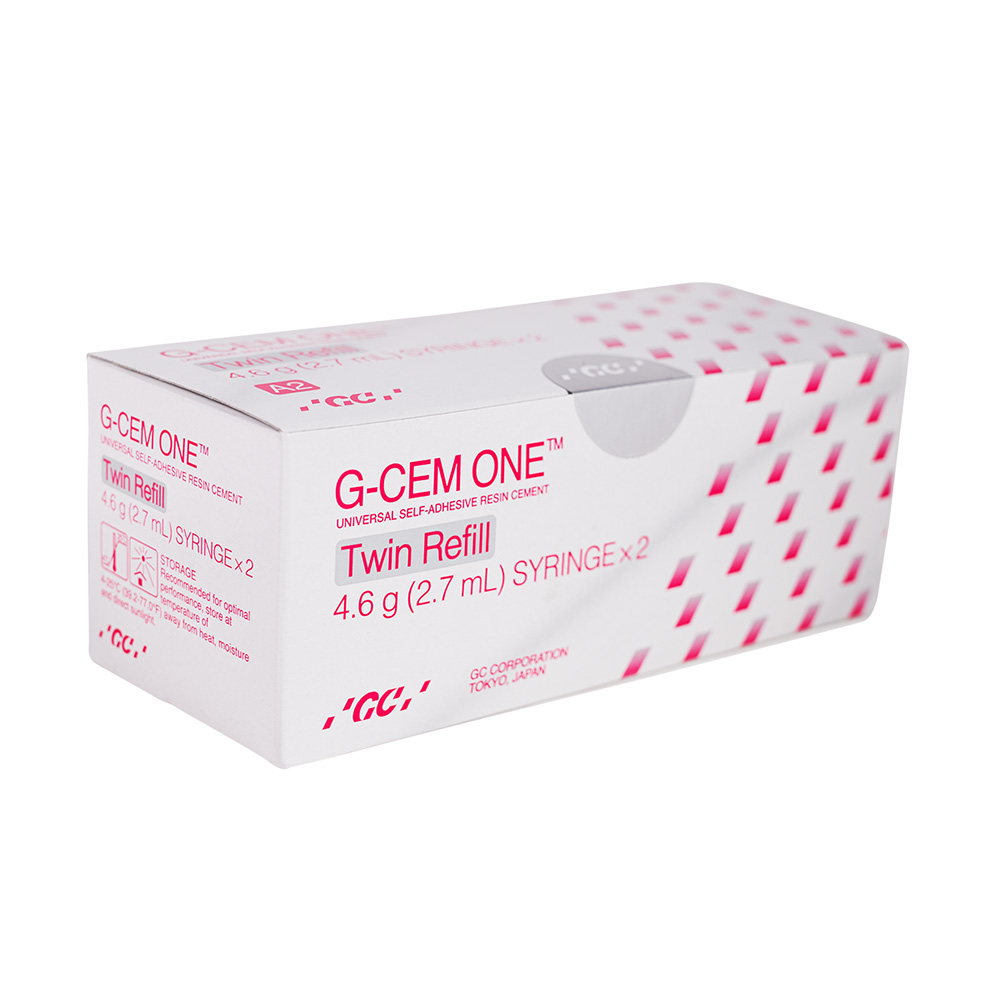 G-CEM ONE Twin A2 Sprøjte, 4,6 g Påfyldning