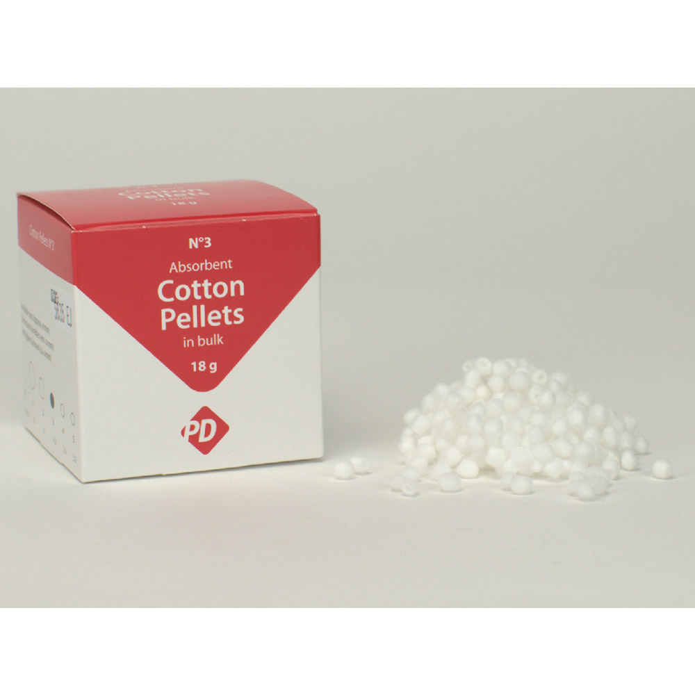 Vatkugler P.D. Størrelse 3, 18 g pakke