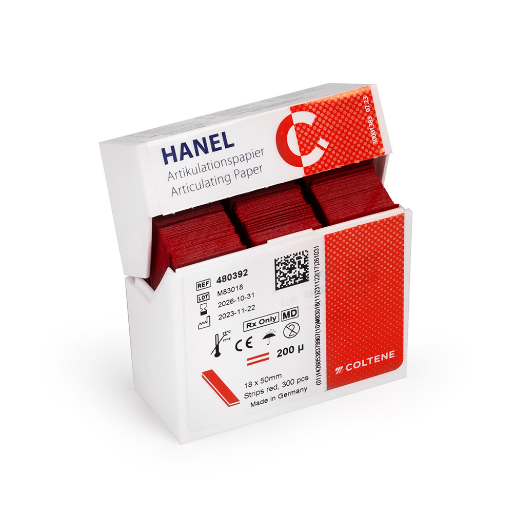 Artikulationspapir blå 18 x 50, 300 stk.