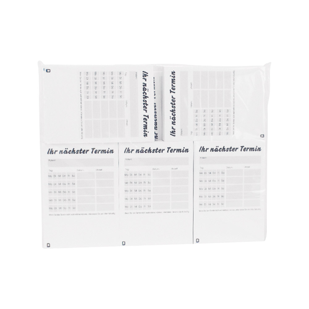 Terminseddel neutral 83201115 74 x 105 mm, 500 stk.