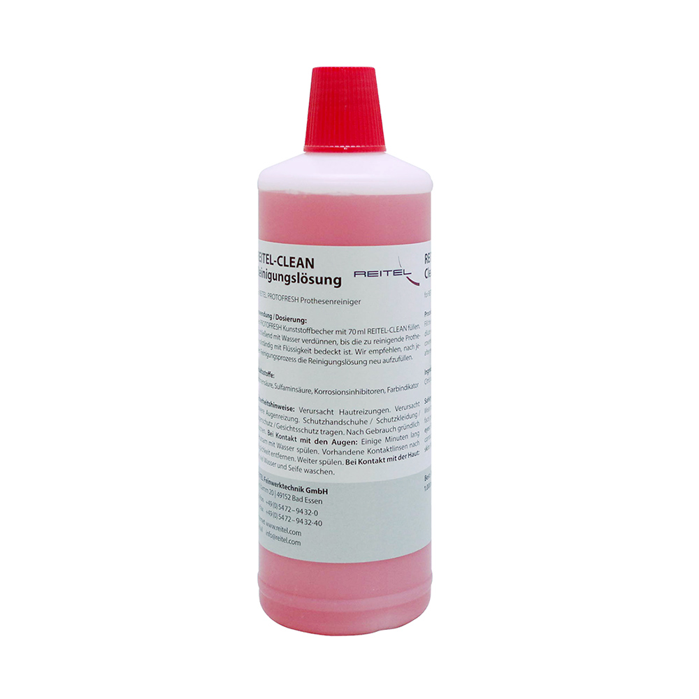REITEL-Clean-Set rengøringsopløsning til nålerensere, 12 x 1 L