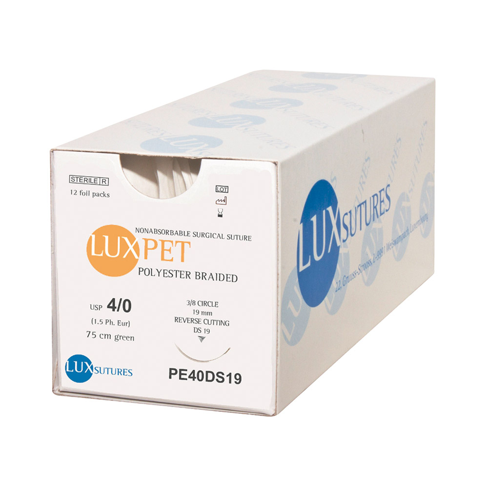 Luxpet Polyester Grøn EP 1,5 DS-19, 12 stk.