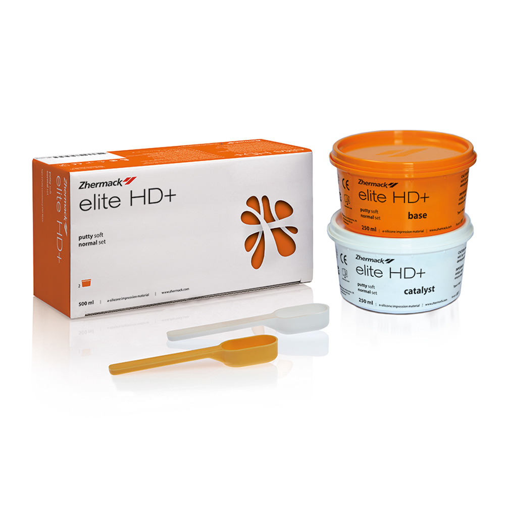 Elite HD+ Putty Soft normalhærdende, 2 x 250 ml dåse