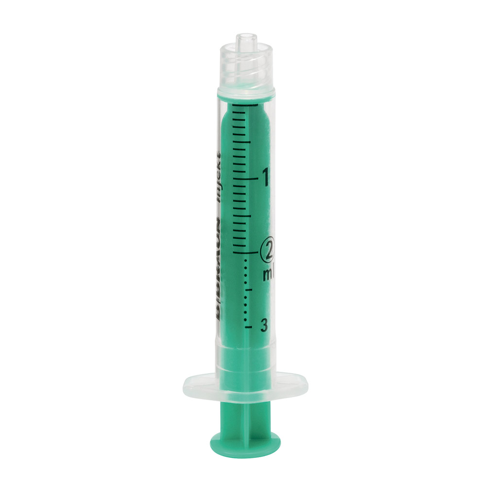 Injekt Luer-Lock Sprøjter 2 ml, 100 stk.