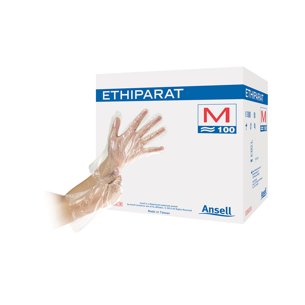 Ethiparat handsker sterile små, 100 stk.