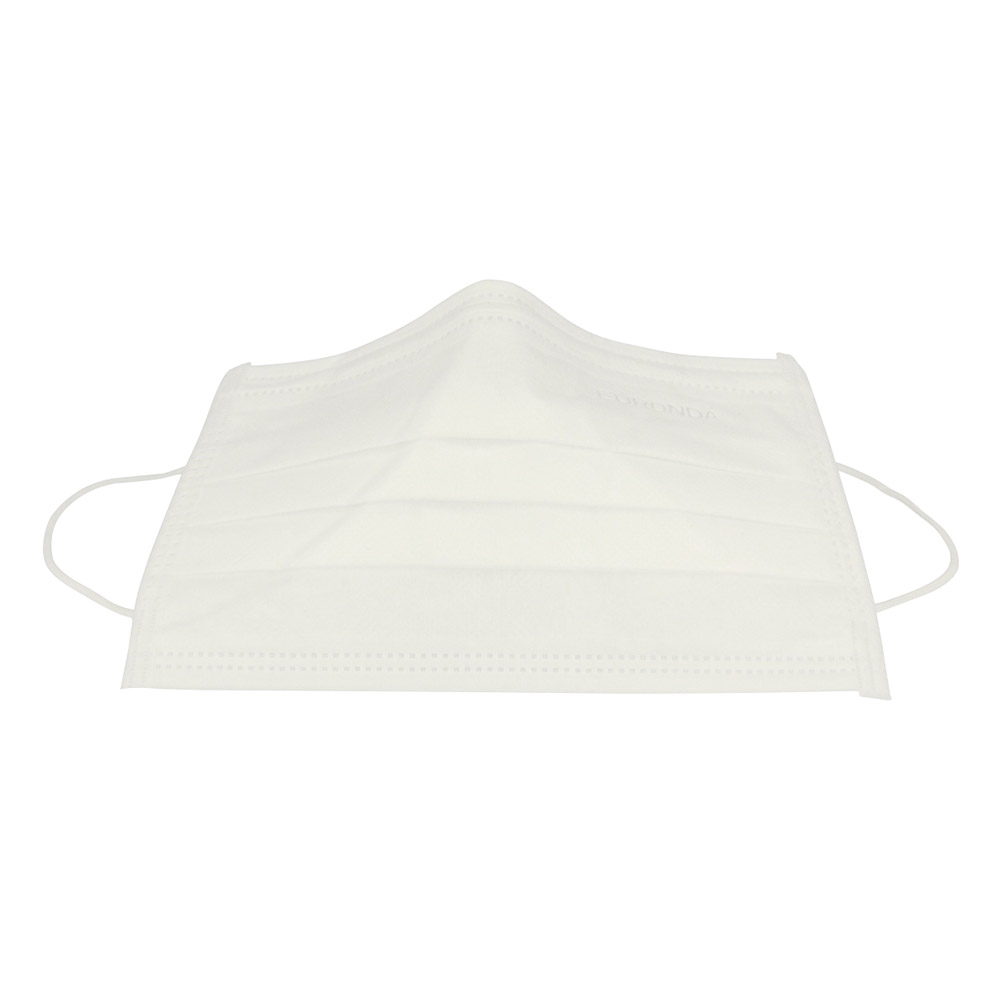 Mundbind Monoart Pro 3 hvid med elastik, 50 stk.