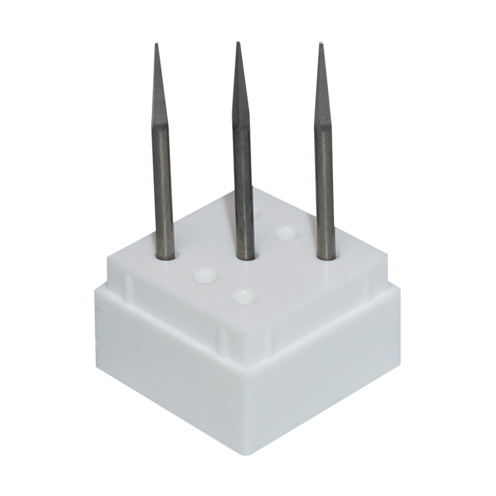 Fræser firkantet, 3 stk.