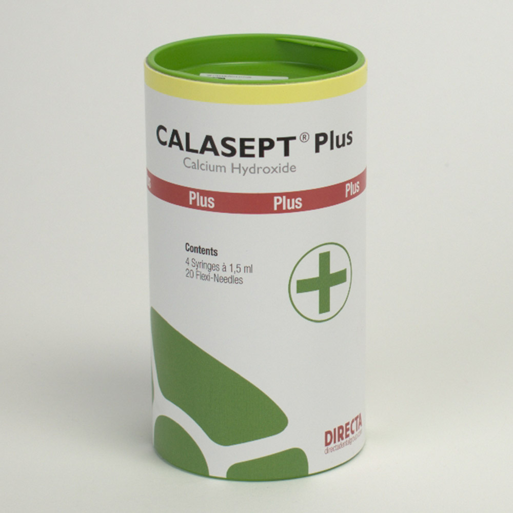 Calasept plus, 4 x 1,5 ml sprøjte + 20 spidser