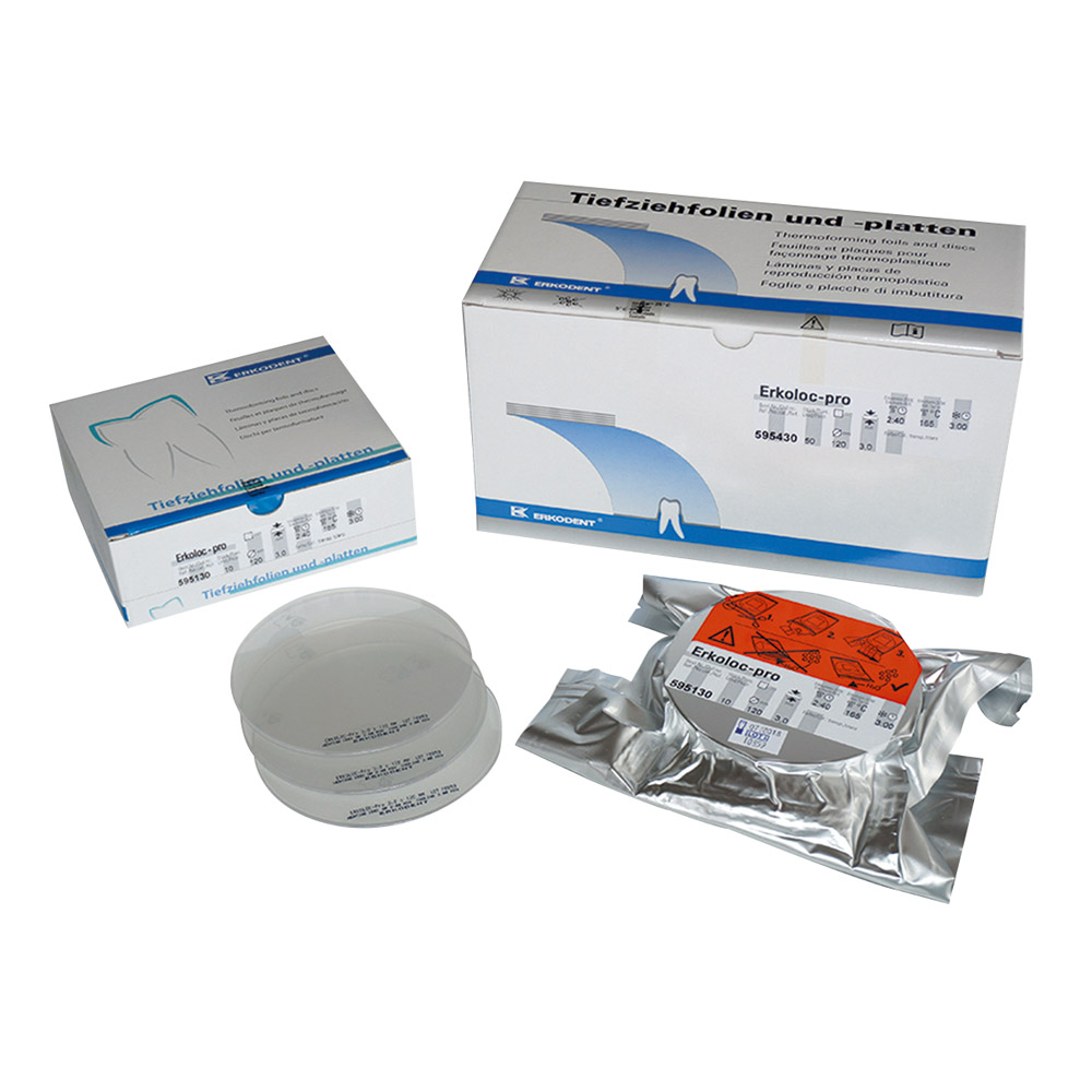 Erkoloc-pro 125 x 2,00 mm transparent, 10 stk.