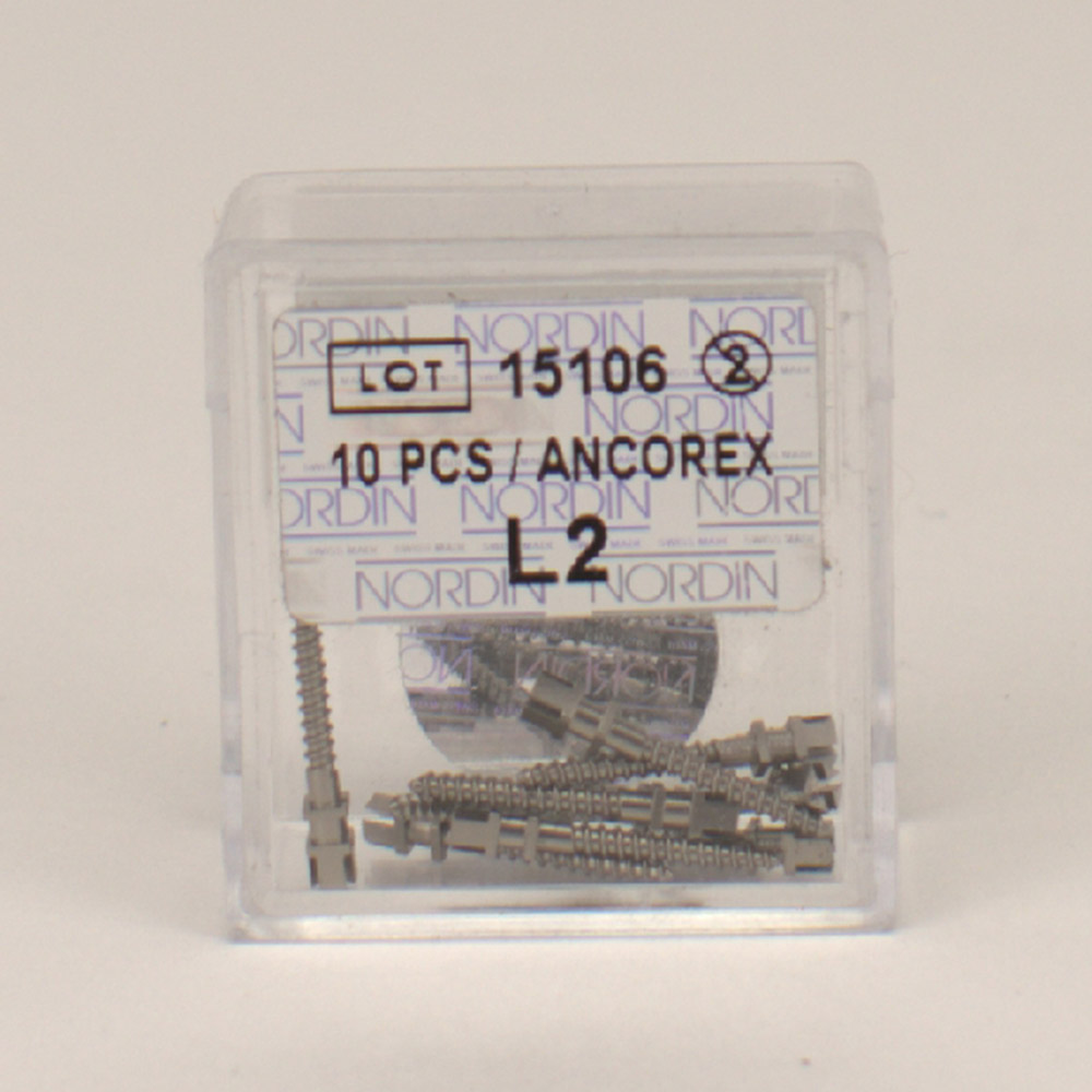 Ancorex Skruepinde L2, 10 stk.