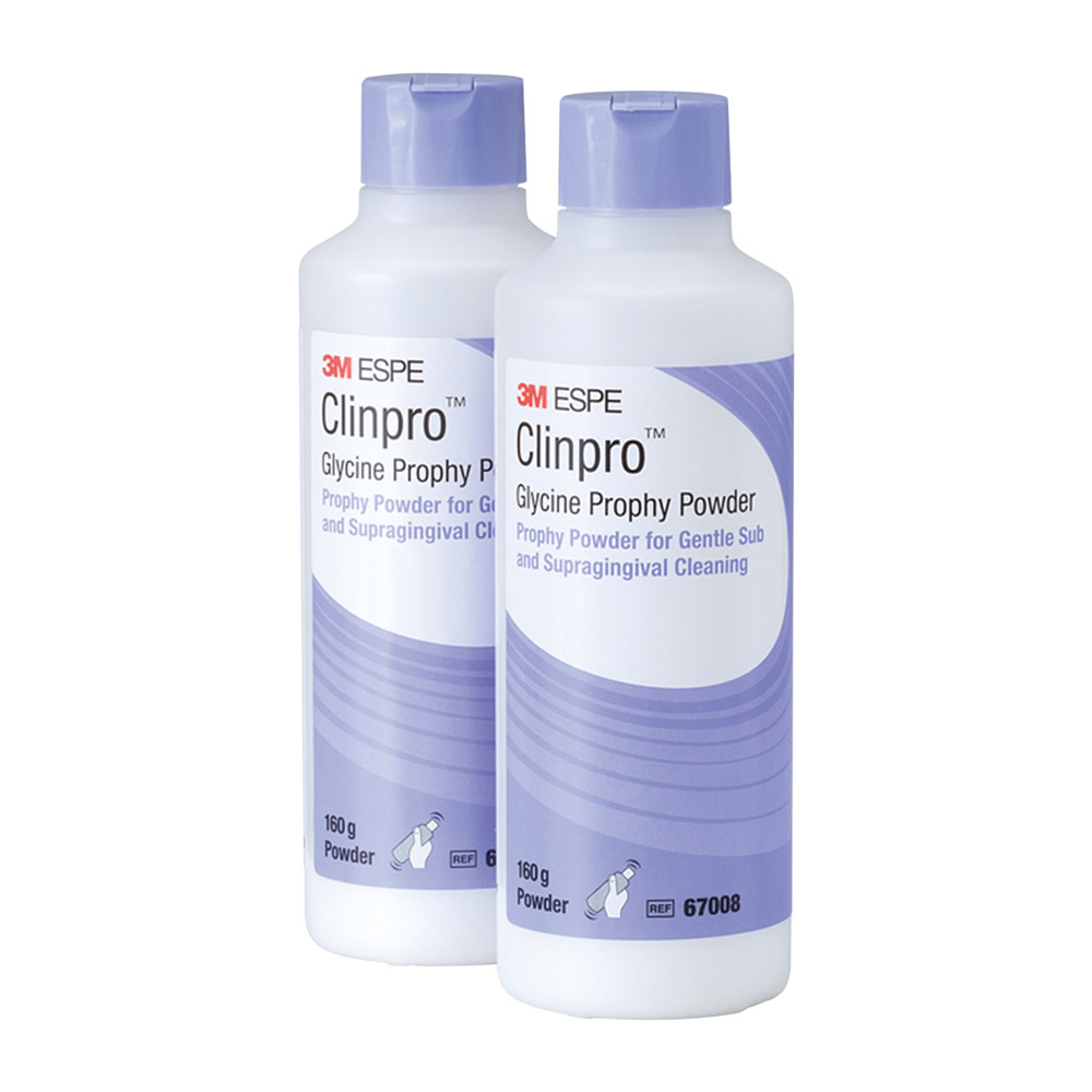 Clinpro Glycine Prophy Pulver, 2 x 160 g