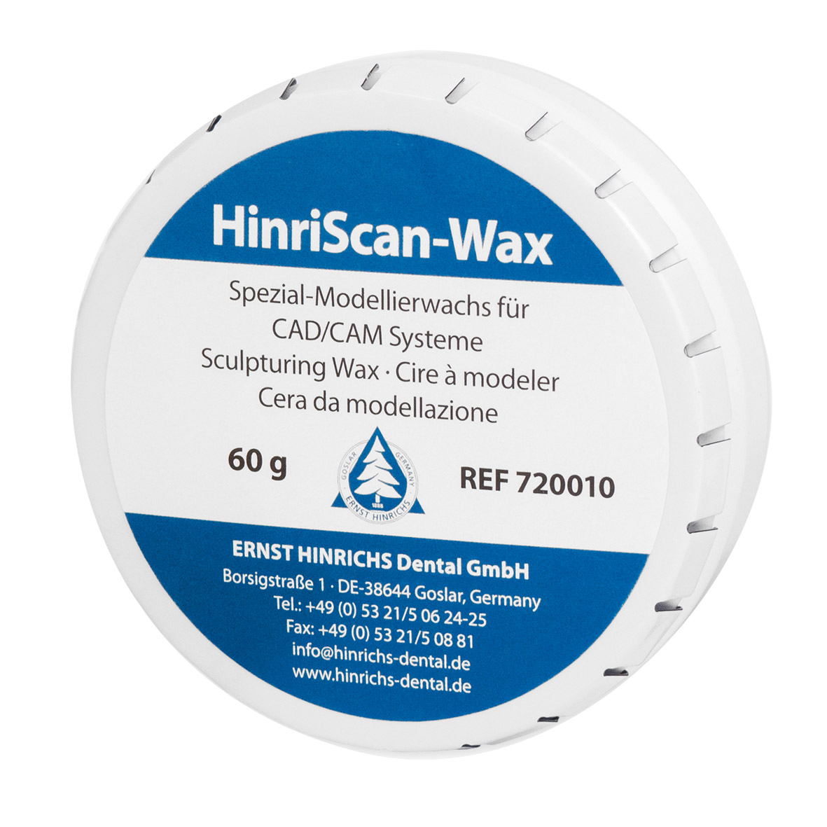 Hinriscan voks elfenben, 60 g