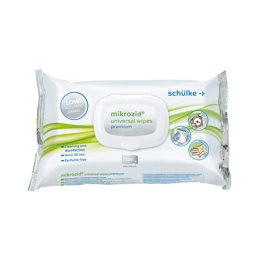 Mikrozid Universal Wipes Premium, 100 stk. softpack