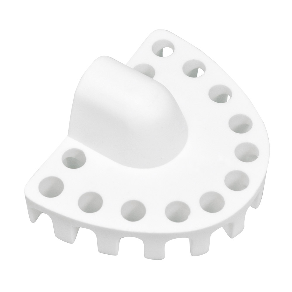 Stabiliseringsplade størrelse 1 hvid, stk.