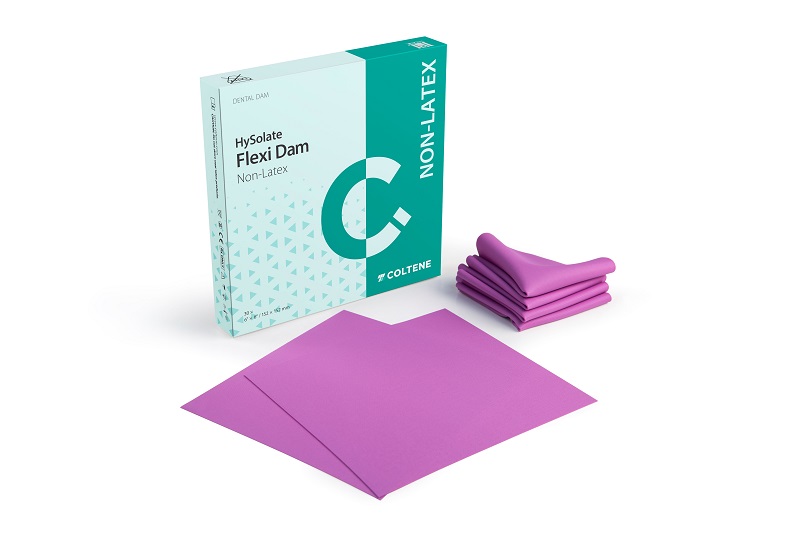 Flexidam 152 x 152 mm Non-Latex lilla, 30 stykker