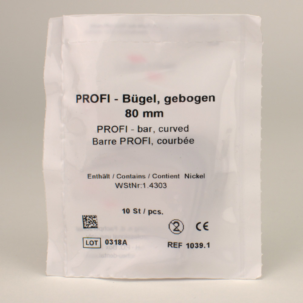 Profi-bøjle buet 80 mm, 10 stk.