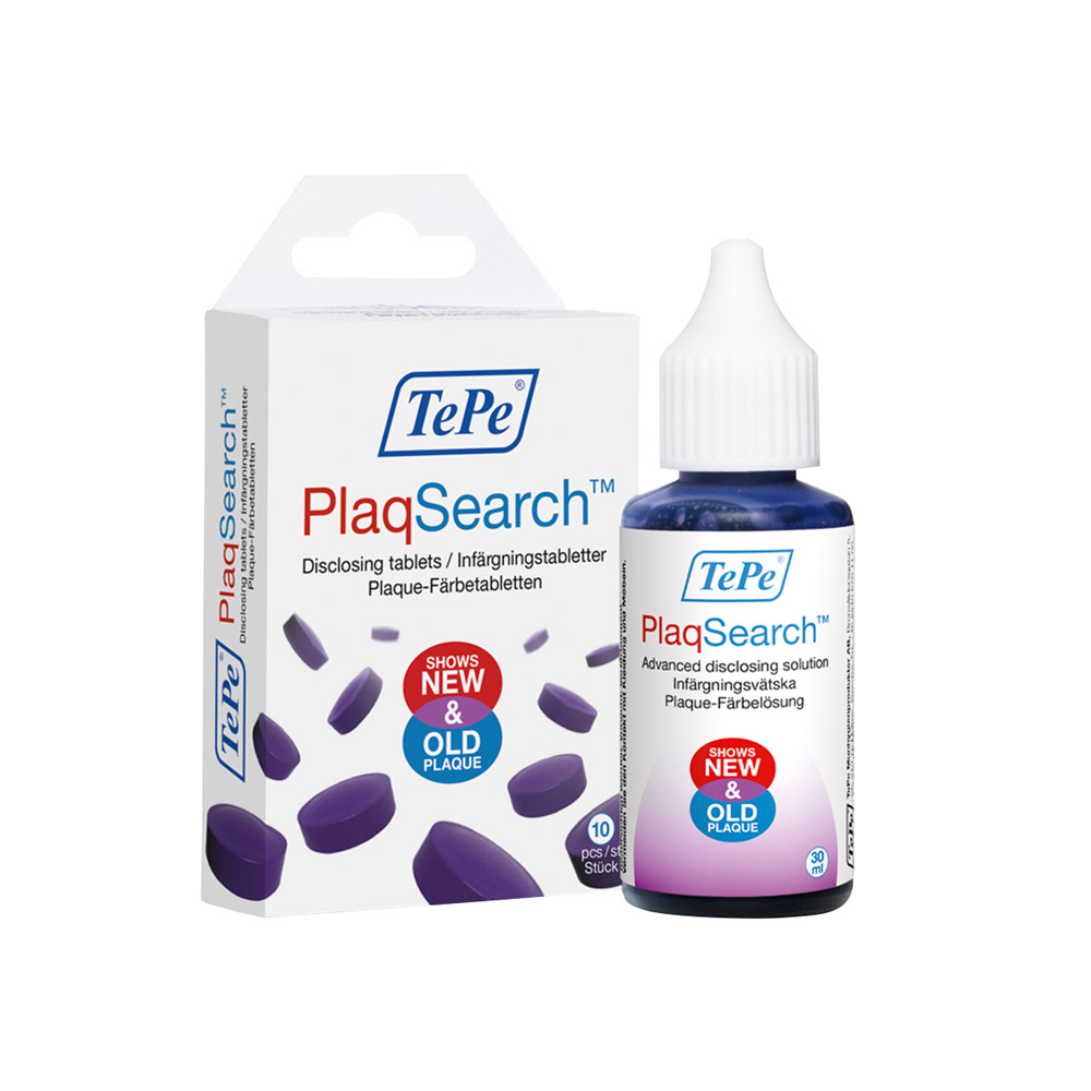 TePe PlaqSearch, 10 tabletter