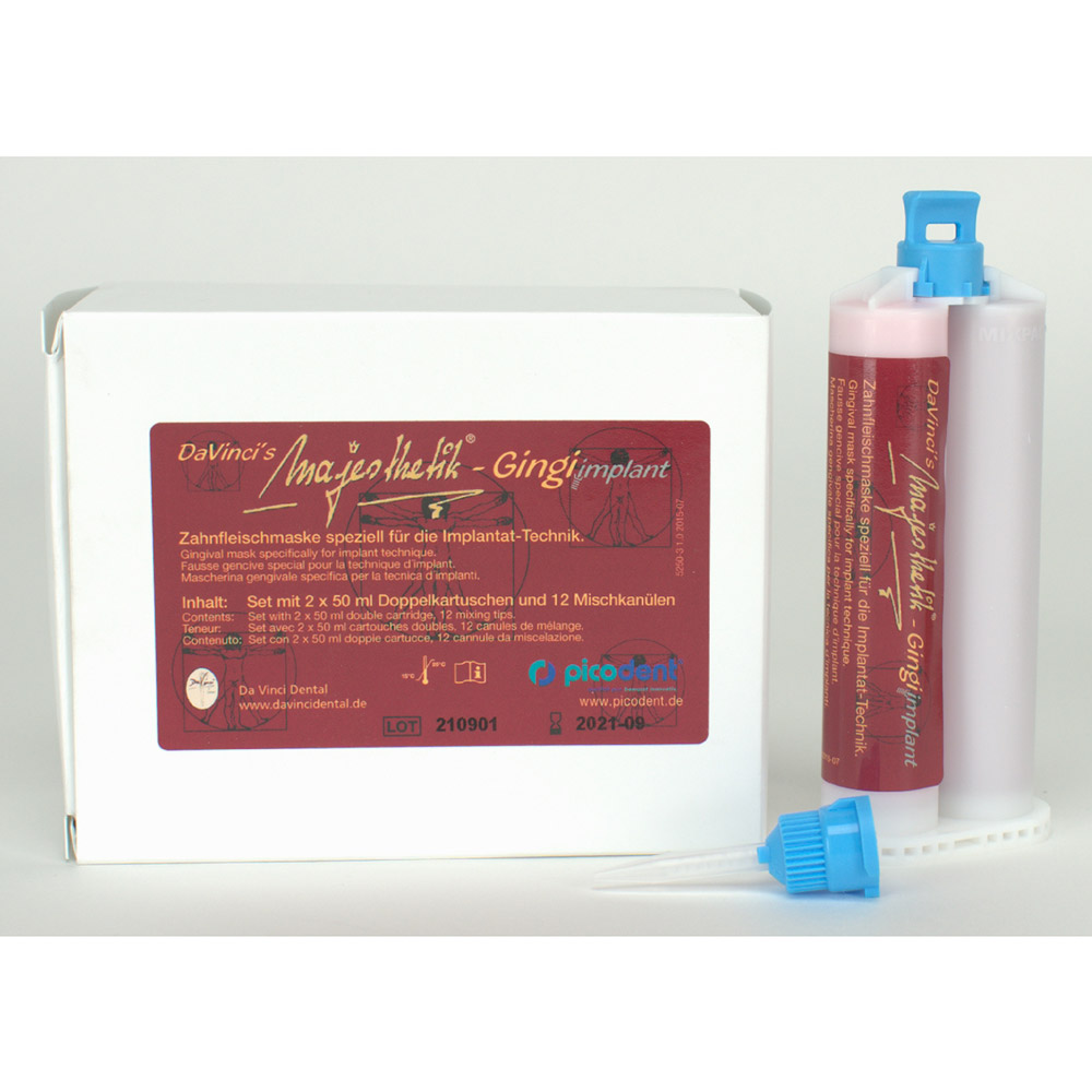 Majesthetik-gingivaimplantat, 2 x 50 ml