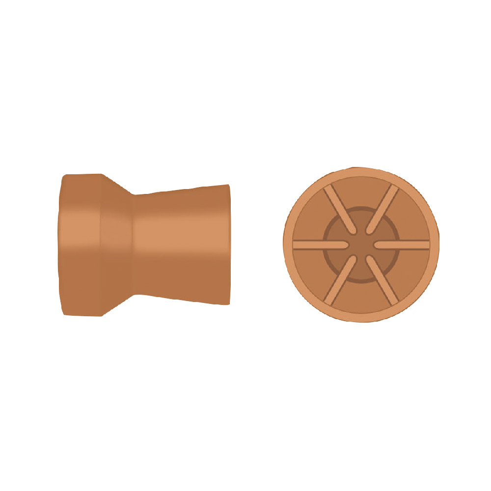 Prophy-Cup Snap-On 9010 orange, 120 stk.