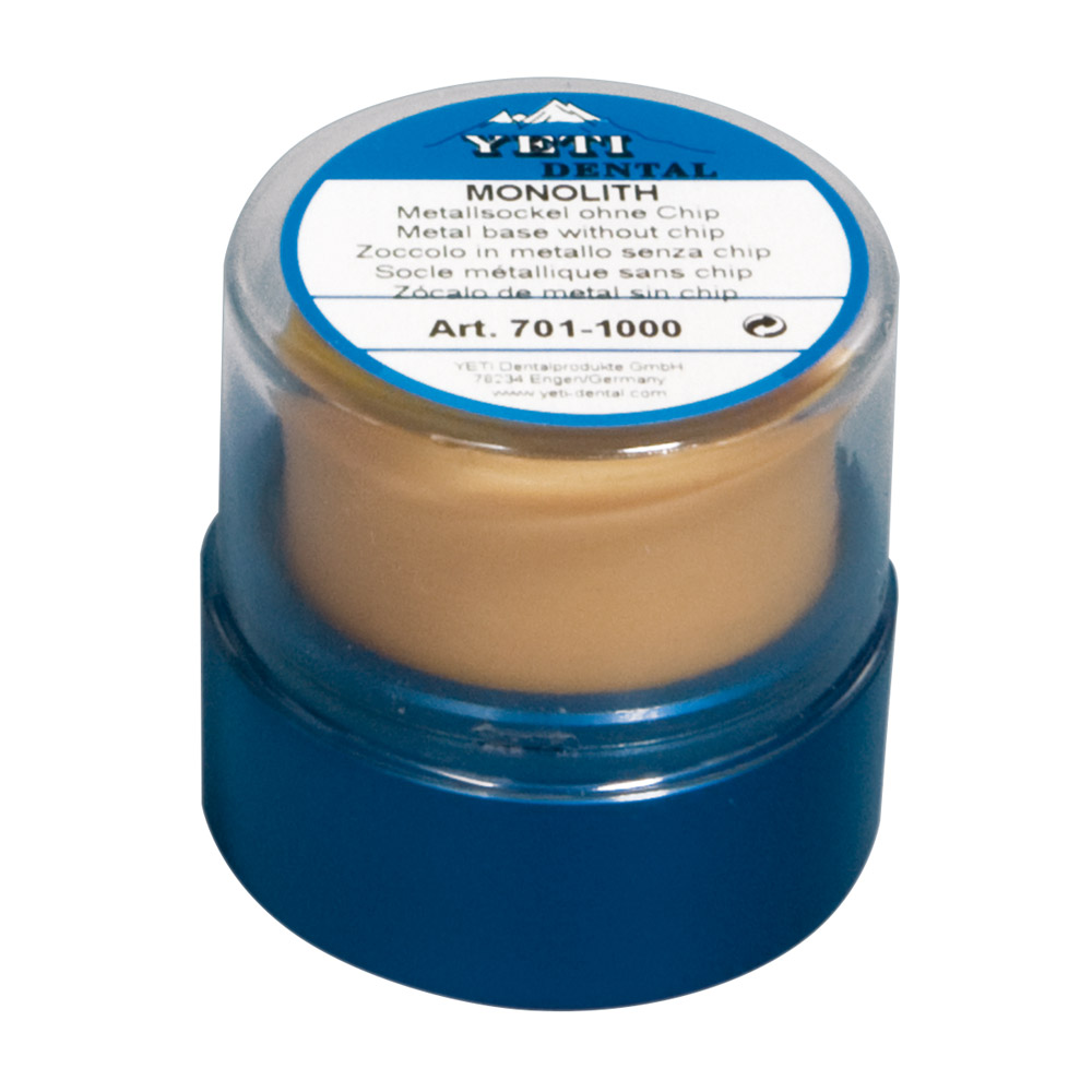 Monolith metalsokkel uden chip, stk.