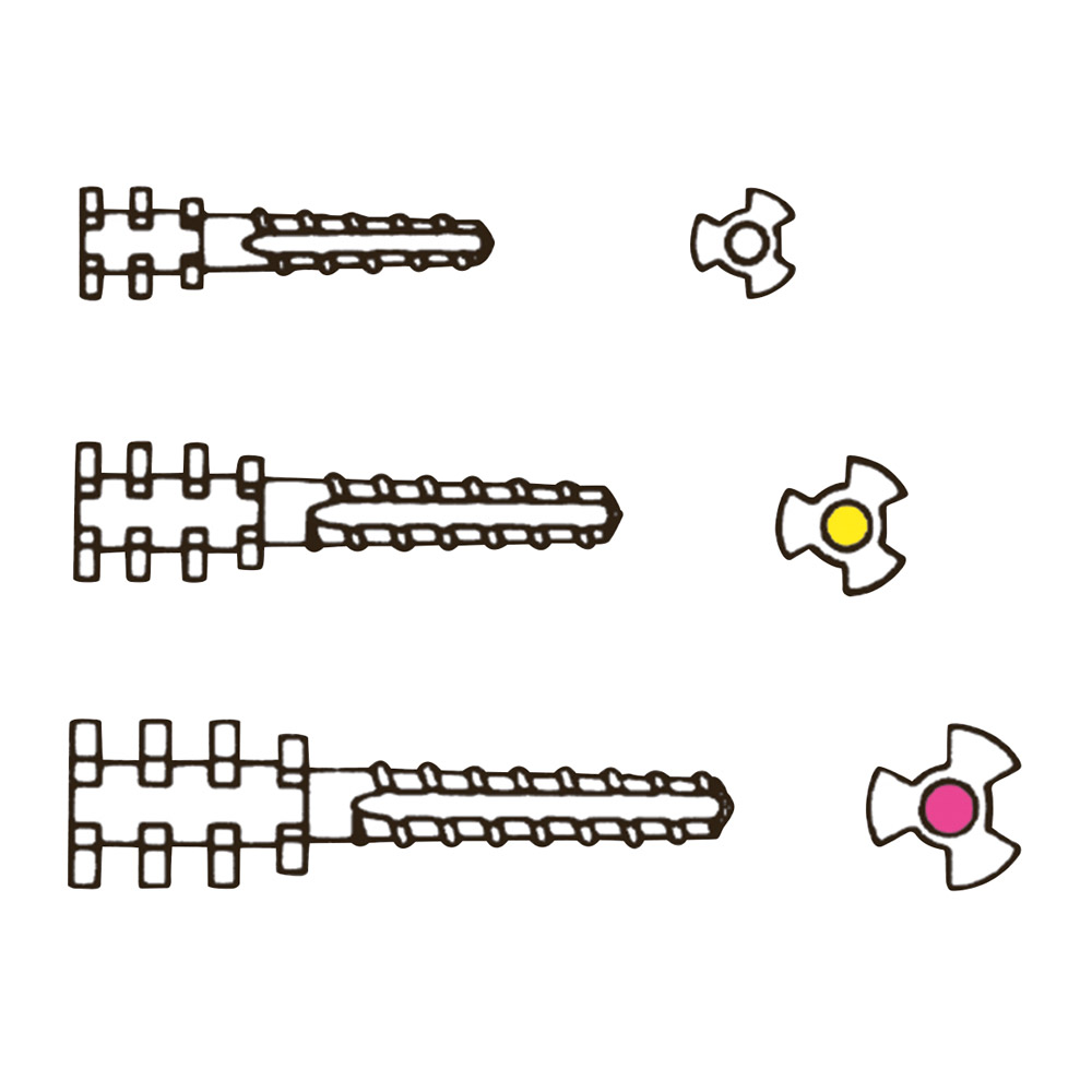 Rotex anker lille 15011(2171), 5 stk.