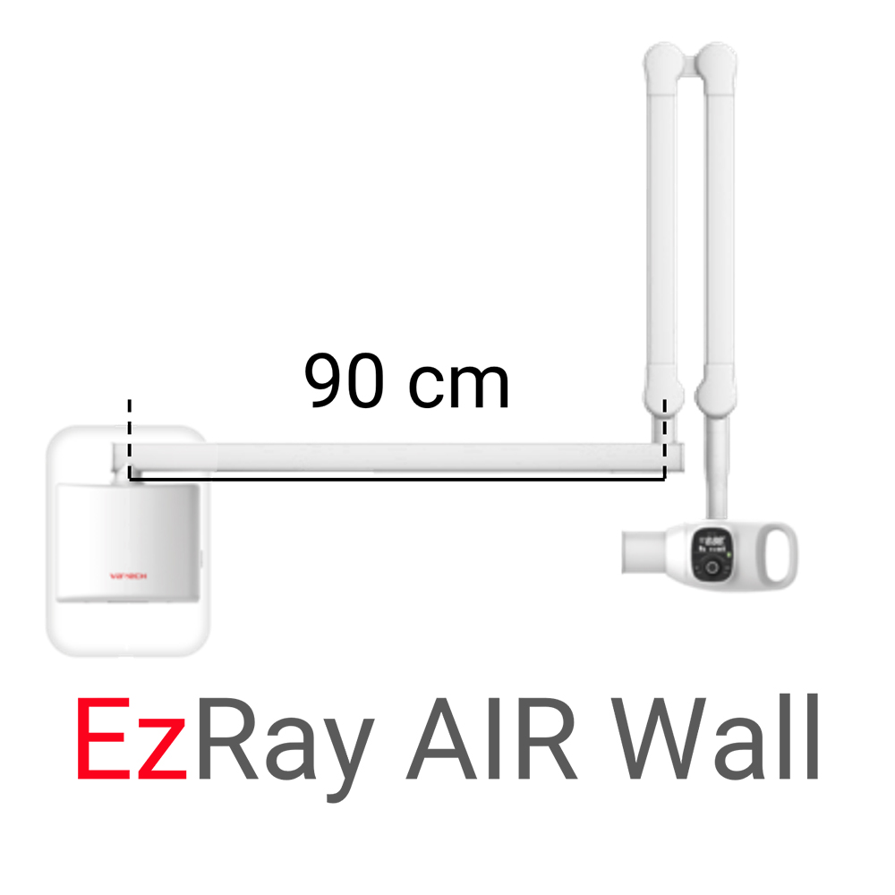 EzRay AIR væg med 90 cm arm