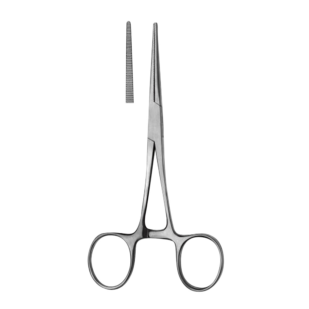 Arterieklemme Pean 1895 14,0 cm lige, stk.