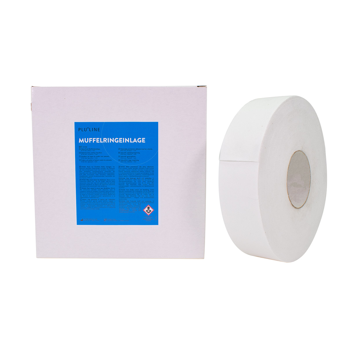 PLULINE muffelringindsats 50 mm, rulle