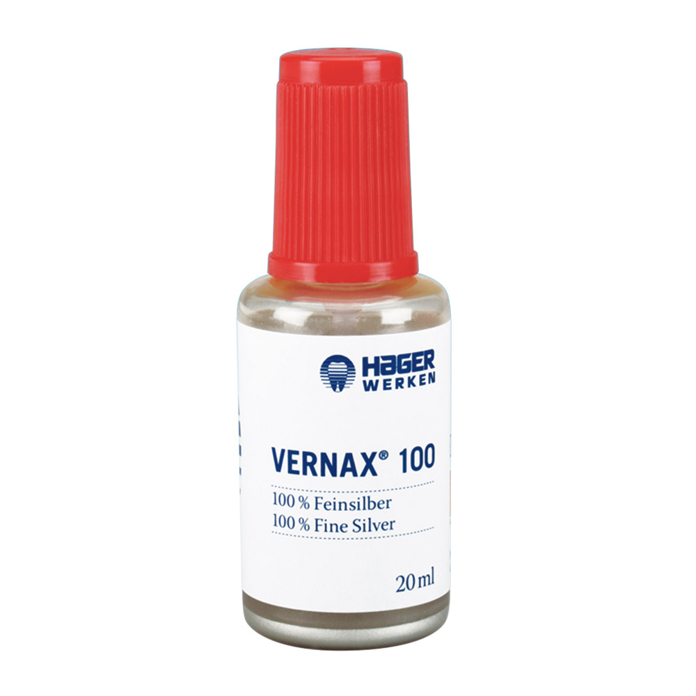 Vernax 100 afstandslak sølv, 20 ml