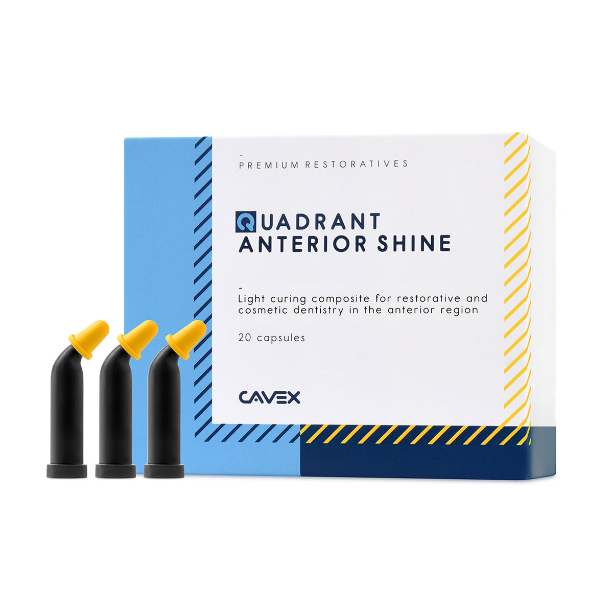 Cavex Quadr. Anter. Shine I, pakke med 20 x 0,25 g