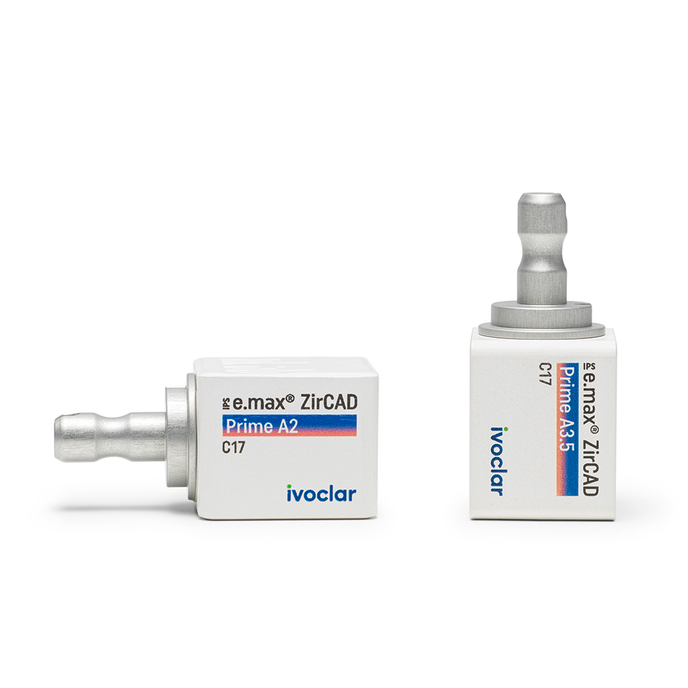 IPS e.max ZirCAD CEREC/inlab Prime C17 A3, 5 stk.
