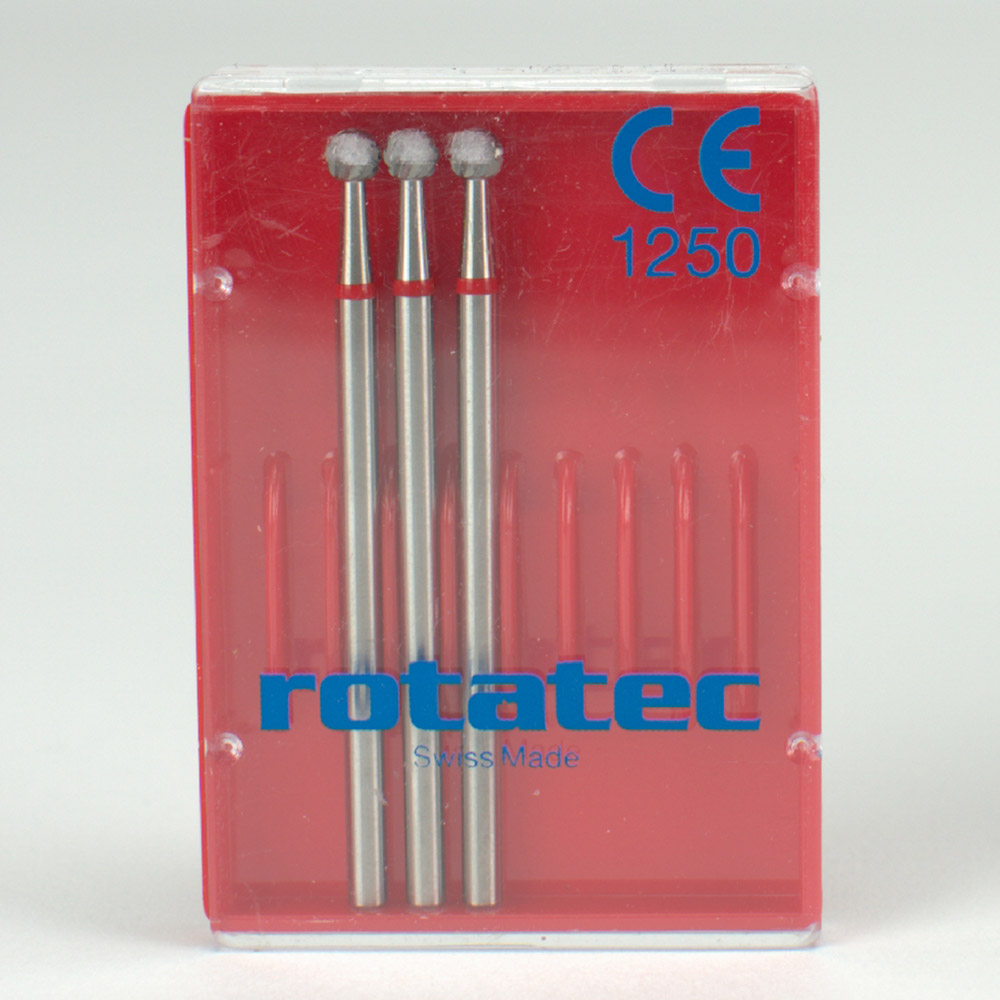 Kirurgisk HM-fræser Hst H 141 A 031, 3 stk.