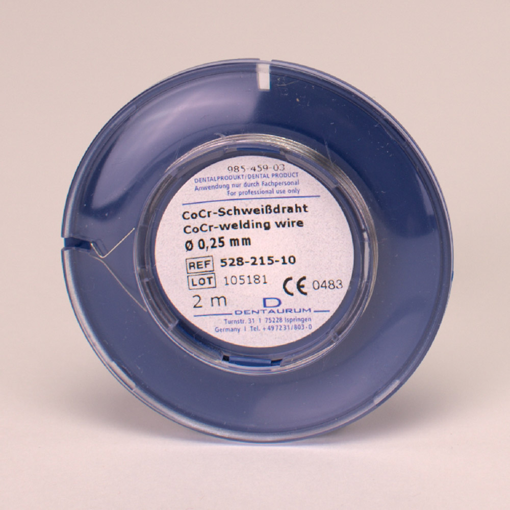 Lasersvejsetråd CoCr 0,25 mm, 2 m