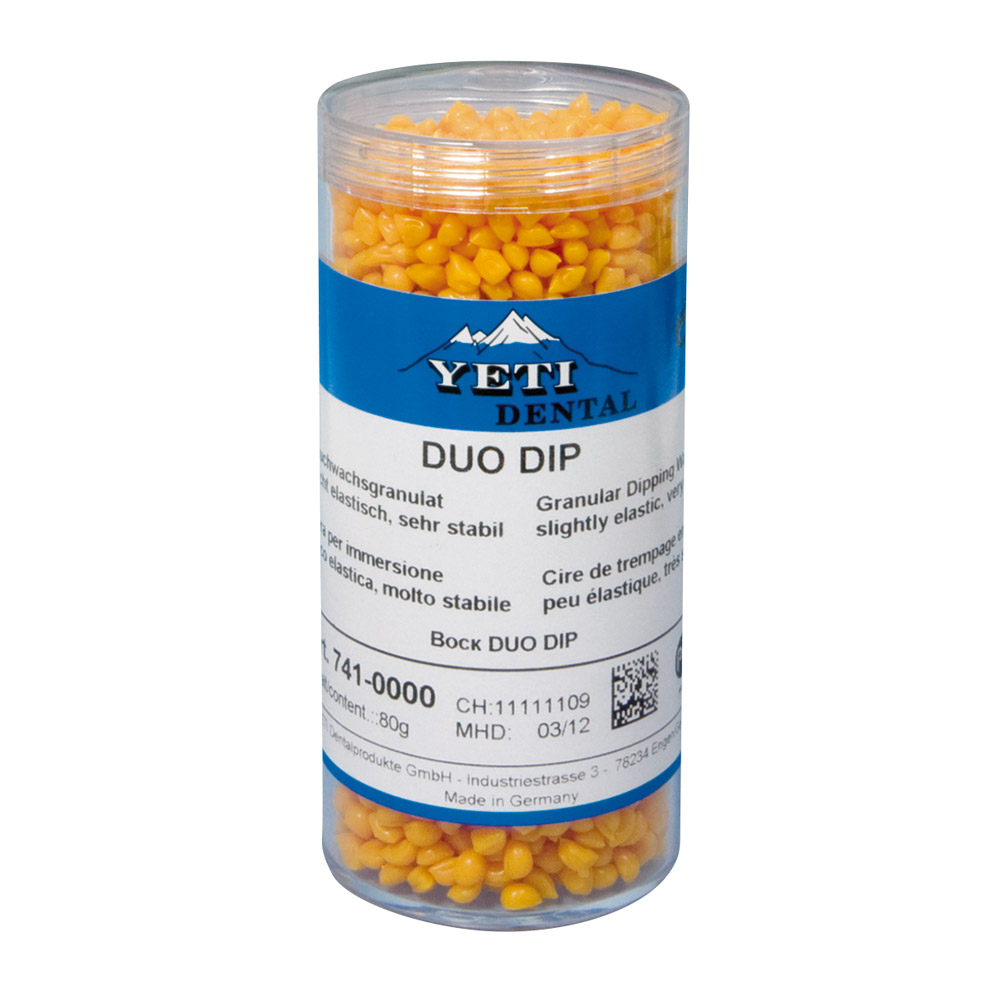 Duo-Dip dyppevoksgranulat, orange, 80 g