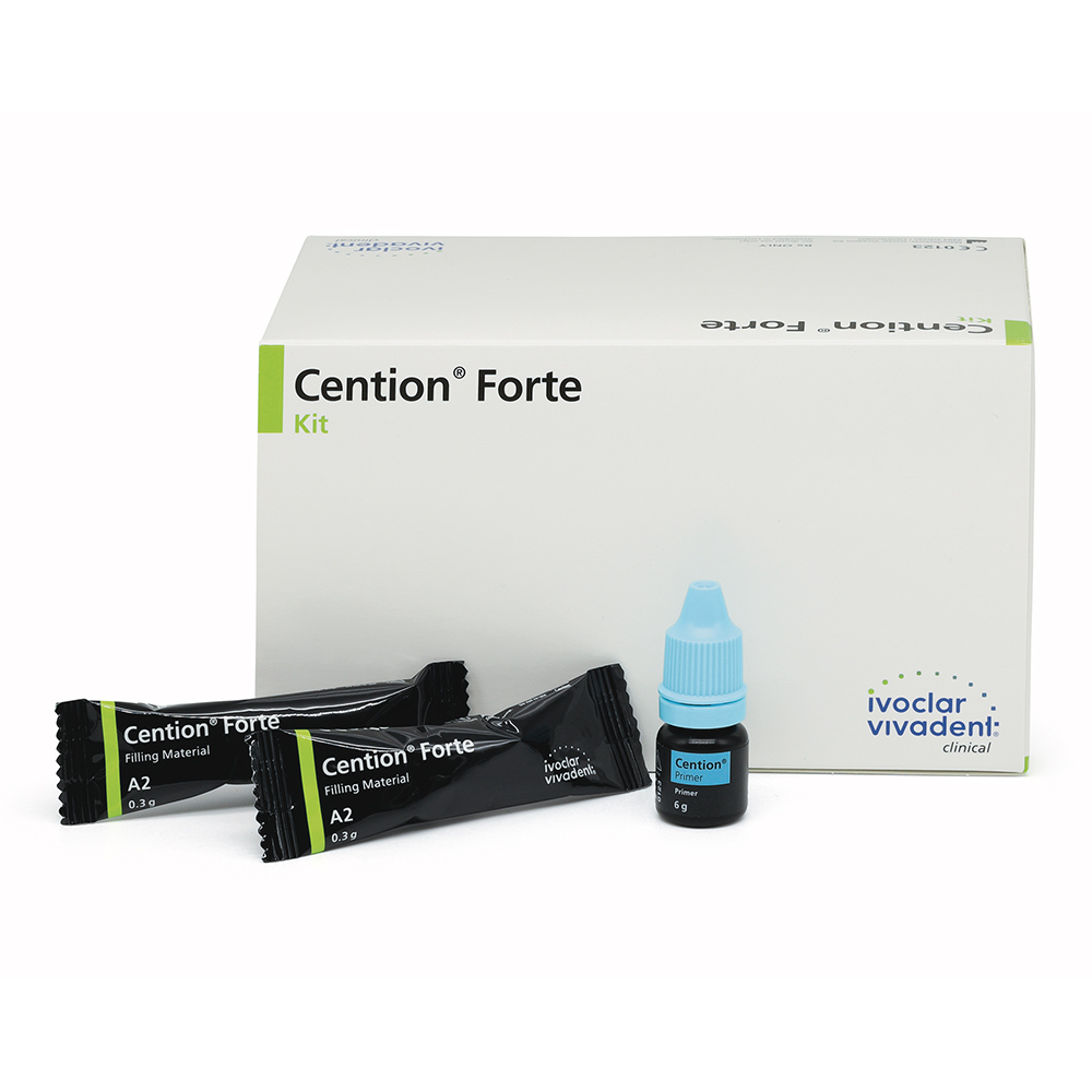 Cention Forte A2, 50 x 0,3 g + Primer 6 g Sæt