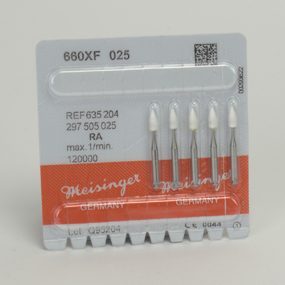 Arkansas Stein Wst 660 025 ekstra fin hvid, 5 stk.