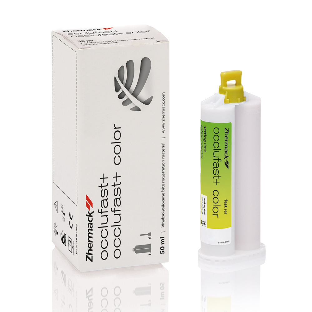 Occlufast+ Farve, 50 ml + 6 blandingskanyler