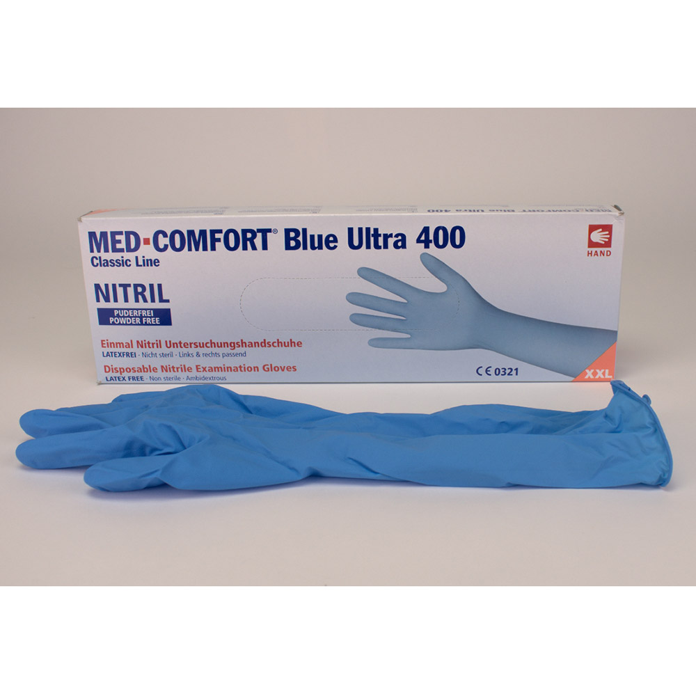 Hygojet Arbejdshandsker Blue Ultra 400, 50 stk.