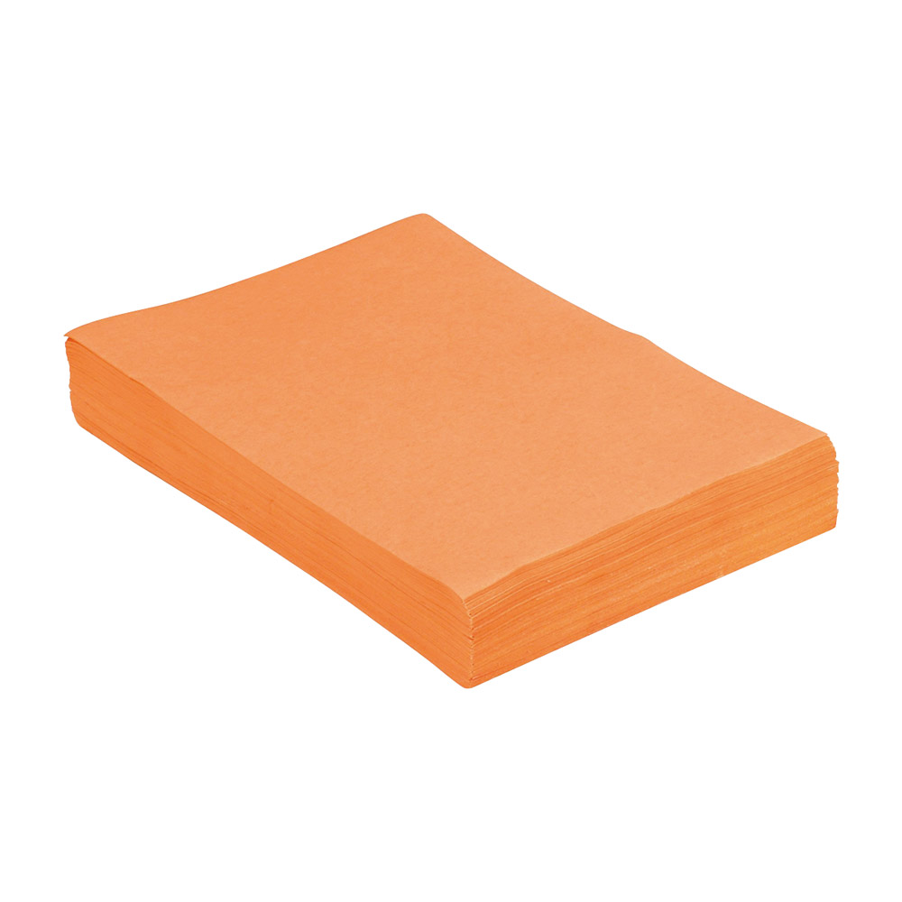 Filtreringspapir orange 18 x 28 cm, 250 stk.