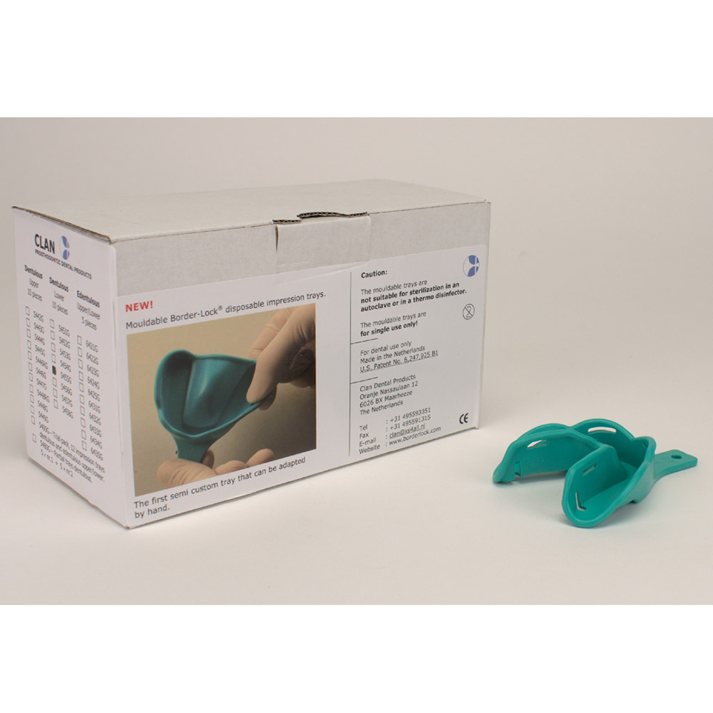 Aftrykske Border-Lock formbar med tænder UK55, 10 stk.