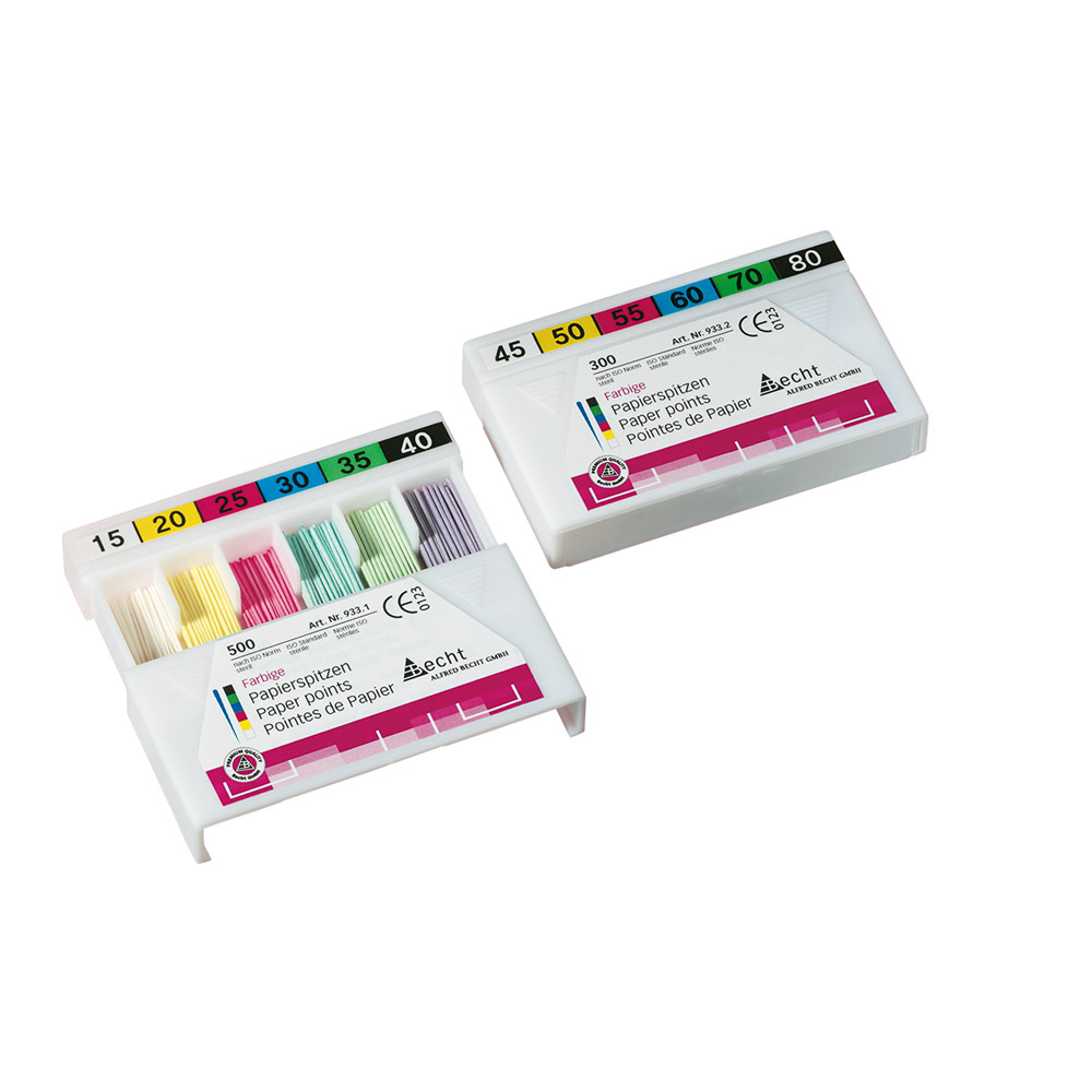 Papirspidser 933 farvet Str.45, pakke med 300 stk.