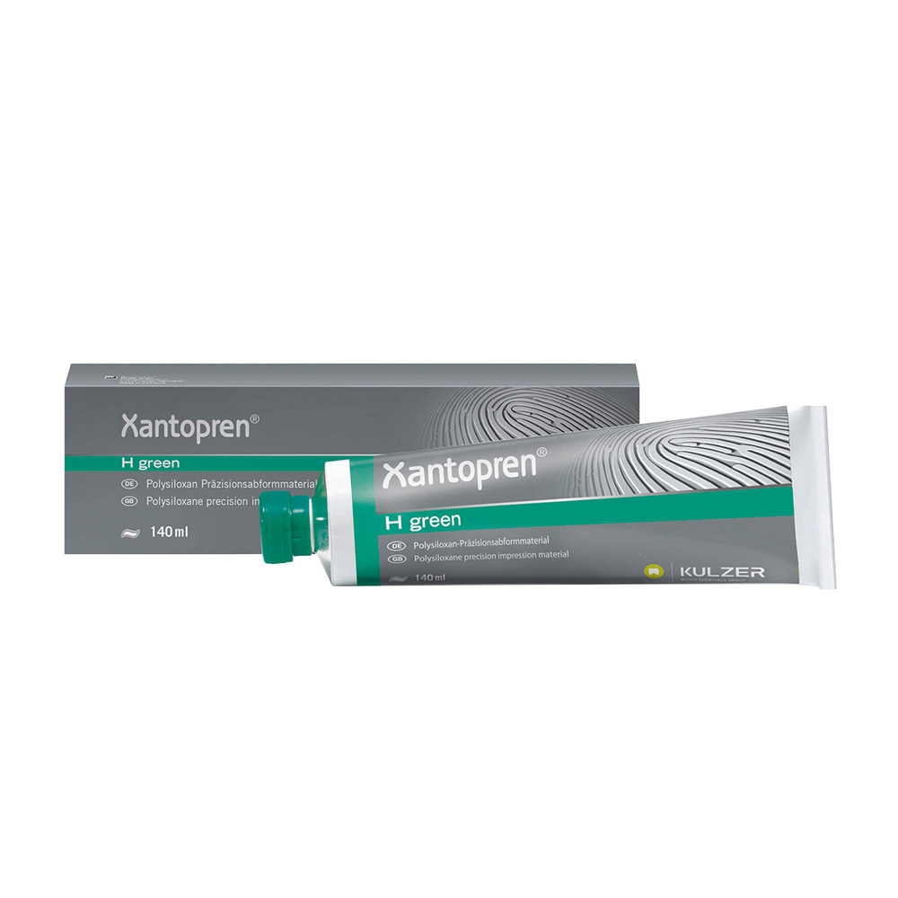 Xantopren H Grøn, 1 x 140 ml